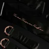 Deluxe Black Satin Bondage Kit|Honey Birdette Clearance