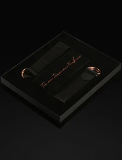 Deluxe Black Satin Bondage Kit|Honey Birdette Clearance