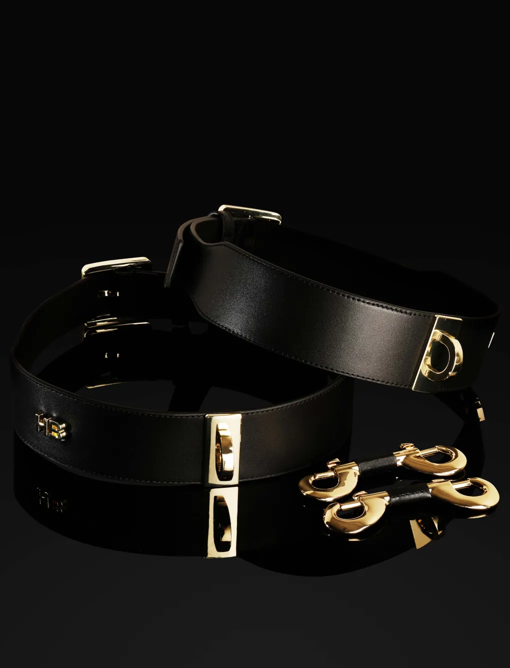 Fashion Fetish Thigh Cuffs|Honey Birdette Discount