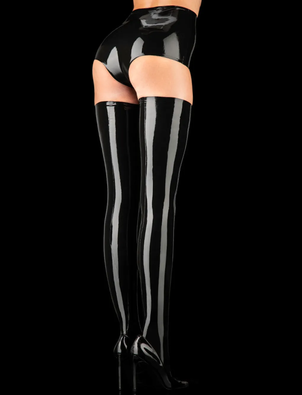 Latex Hotpant|Honey Birdette Outlet