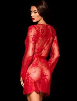 Love Lace Robe|Honey Birdette New