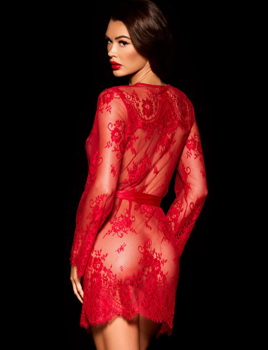 Love Lace Robe|Honey Birdette New
