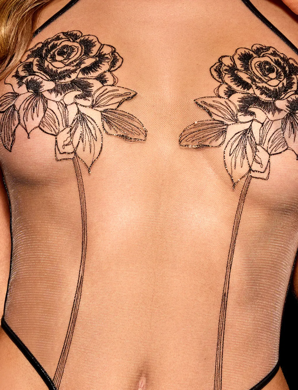 Rosa Bodysuit|Honey Birdette Clearance