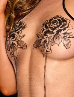 Rosa Bodysuit|Honey Birdette Clearance
