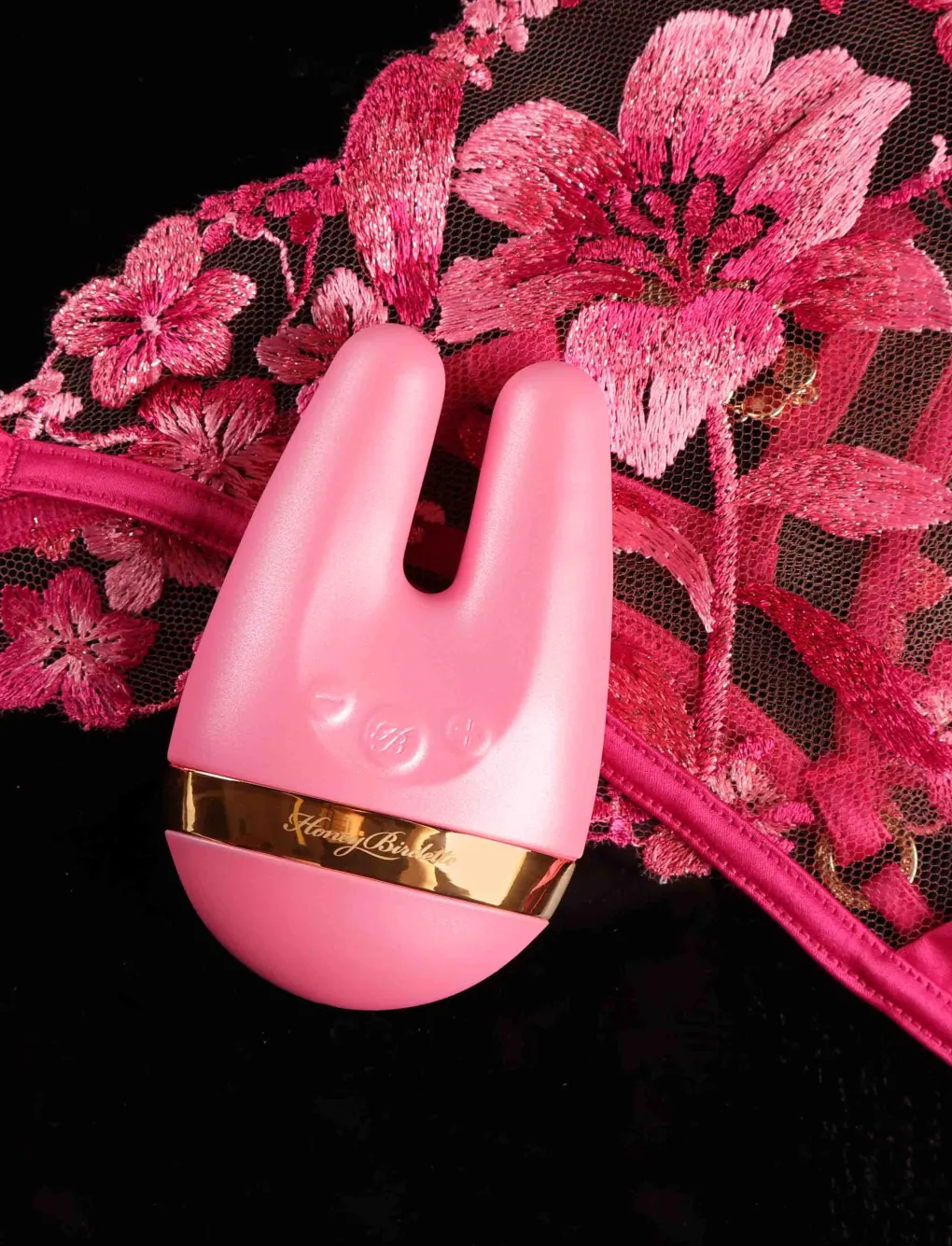 Venus Metallic Pink|Honey Birdette Hot